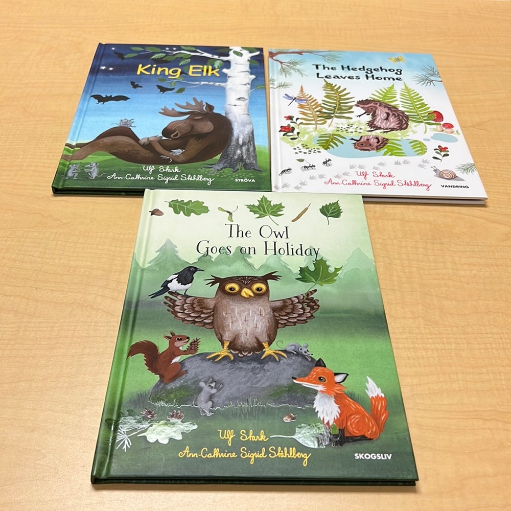 Three Ulf Stark books, hard cover